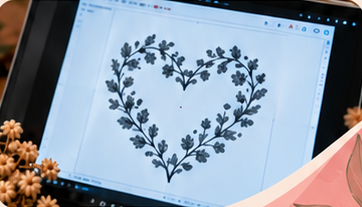 Illustratives Beispiel für Stickdateierstellung